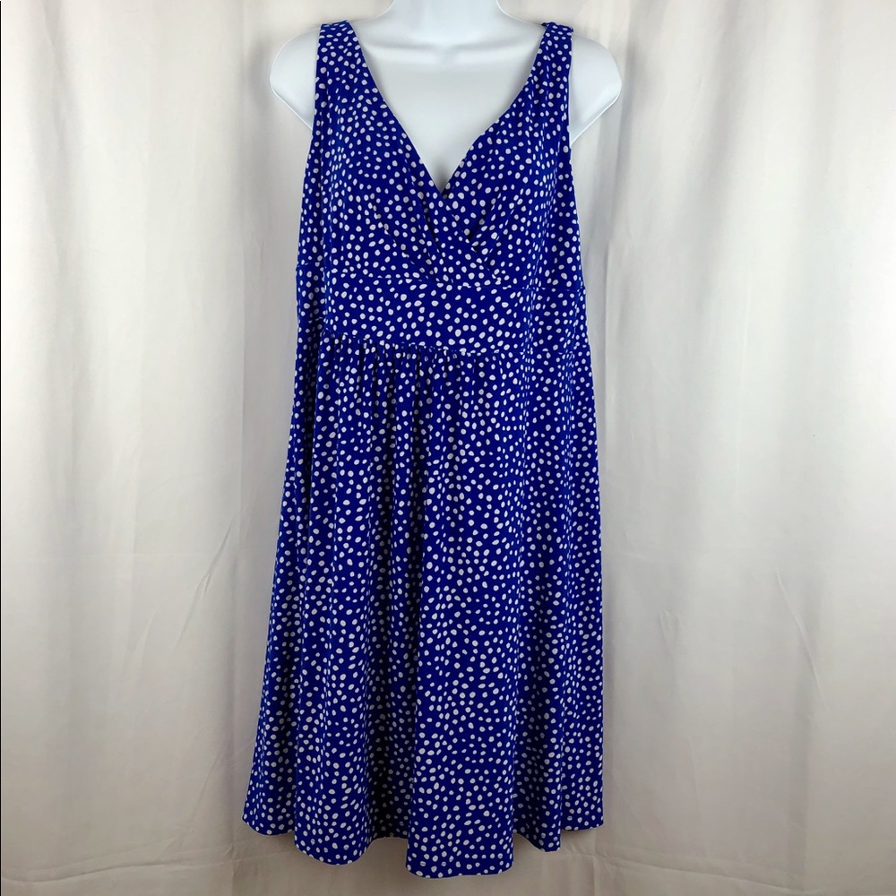 Chaps sleeveless fully lined knit dress XLP & L